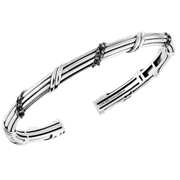 Peter Thomas Roth Spinel Bracelet Sterling Silver Cuff Style Luxury Designer NWT - Picture 1 of 16